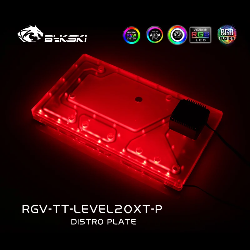 Bykski RGV-TT-LEVEL20XT-P Acry - огляд і ціна Distro Plate Ddc Pump Combo