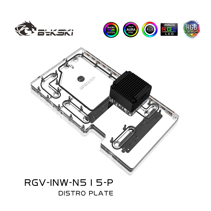 Bykski Acrylic Distro Plate Us - огляд і ціна Distro Plate Ddc Pump Combo
