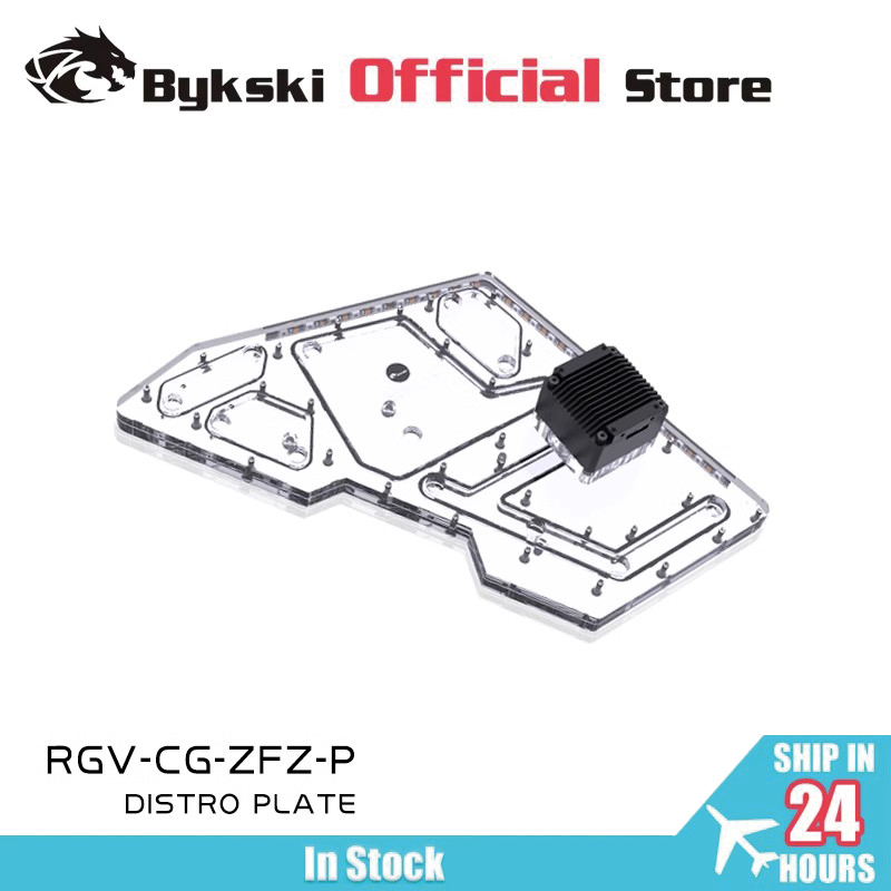 BYKSKI Acrylic Board Water Cha - огляд і ціна Distro Plate Ddc Pump Combo