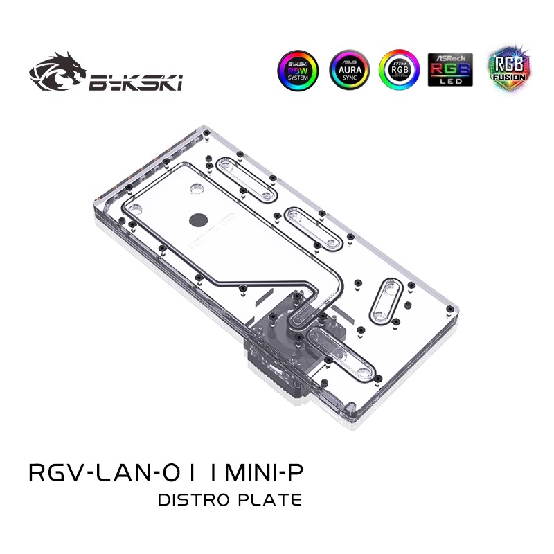 BYKSKI RGV-LAN-O11MINI-P Water - огляд і ціна Distro Plate Ddc Pump Combo