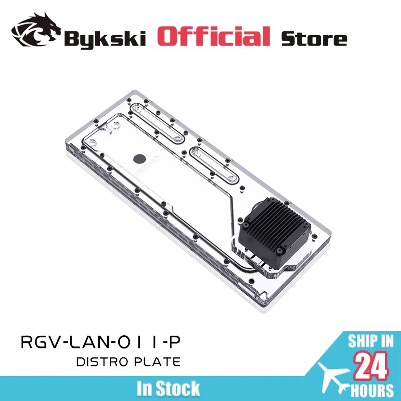 BYKSKI RGV-LAN-O11-P Acrylic B - огляд і ціна Distro Plate Ddc Pump Combo