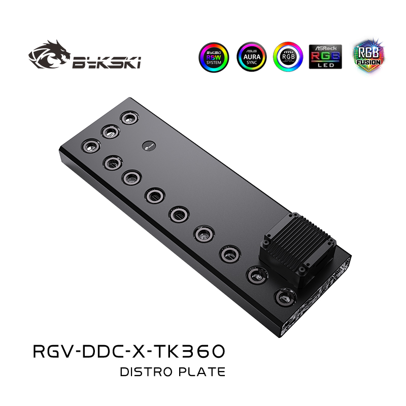 Bykski Acrylic Distro Plate /  - огляд і ціна Distro Plate Ddc Pump Combo