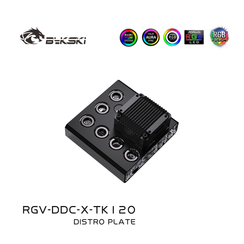 Bykski Acrylic Distro Plate /  - огляд і ціна Distro Plate Ddc Pump Combo