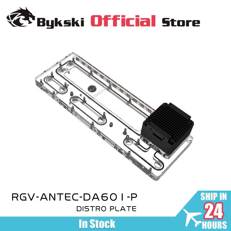 BYKSKI Acrylic Waterway Board  - огляд і ціна Distro Plate Ddc Pump Combo