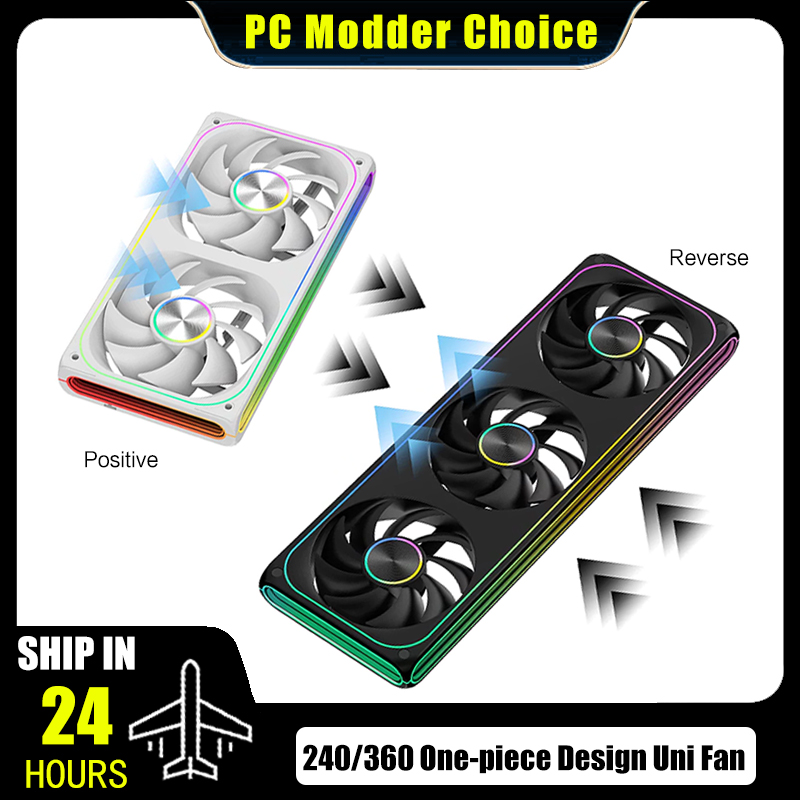 PC Cabinet 240/360 Uni Fan for - огляд і ціна Chiller Water Cooling System Pc