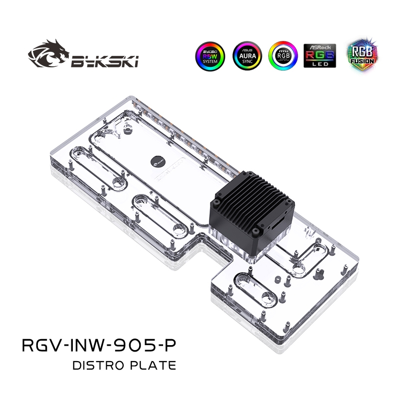 Bykski RGV-INW-905-P Acrylic D - огляд і ціна Distro Plate Ddc Pump Combo