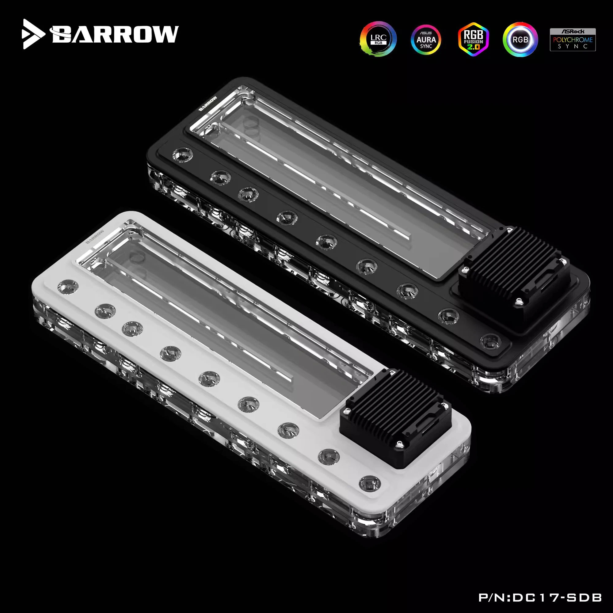Barrow AIO Pump Reservoir Inte - огляд і ціна Integrated Pump Reservoir Distro Plate
