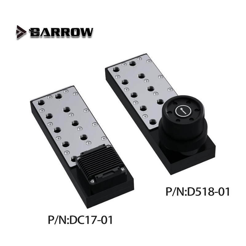 Barrow DC17-01 Stainless Steel - огляд і ціна Integrated Pump Reservoir Distro Plate