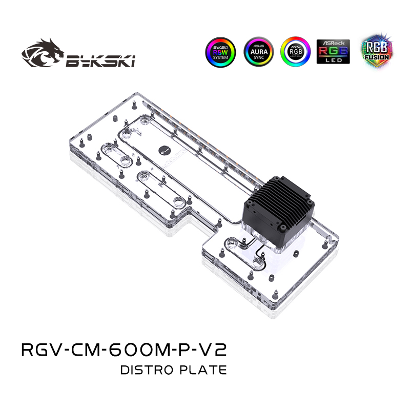 Bykski Acrylic Distro Plate /  - огляд і ціна Distro Plate Ddc Pump Combo
