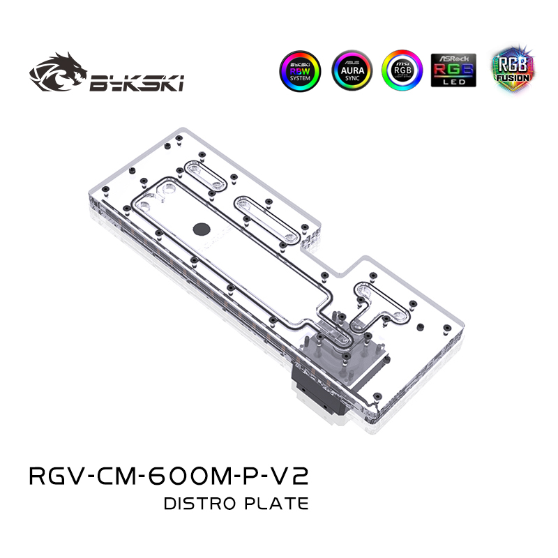 Bykski Acrylic Distro Plate /  - огляд і ціна Distro Plate Ddc Pump Combo